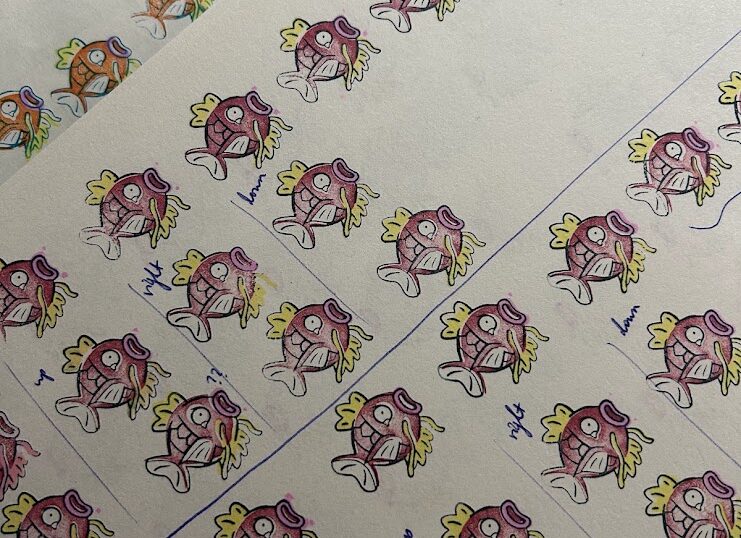 Stamp alignment testing
